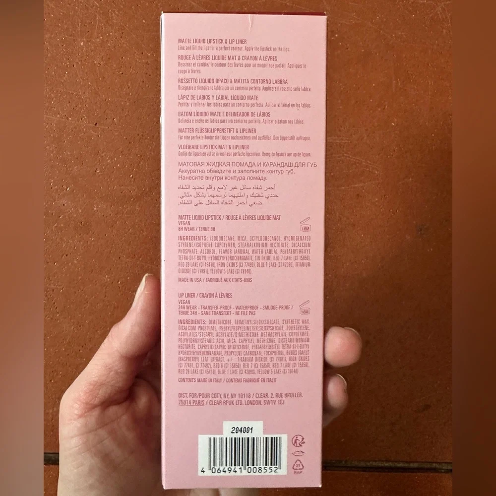 Kylie Cosmetics • NIB ‘Bite Me’ Matte Liquid Lipstick & Lip Liner Set • New - Picture 5 of 8